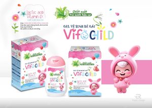 dung dịch vệ sinh cho bé gái Vifochild